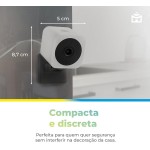 Smart Câmera Wi-Fi Positivo Casa Inteligente, 1080p Full HD, 20 FPS, áudio bidirecional, detecção de movimentos, visão noturna, Bivolt – Compatível com Alexa - Imagem 9