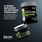 Creatina Monohidratada 100% Creapure Sem Sabor Pote 300g - Suplementação Academia, Ganho Muscular Hipertrofia, Força Energia Resistência, Suplementos Naturais - DUX HUMAN HEALTH - Imagem 6