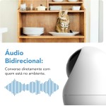 Câmera de Segurança IP Wi-Fi S33, Resolução 3MP (2048x1536), Pan/Tilt 360°, Visão Noturna, Áudio Bidirecional, Detecção de Movimento, Compatível com Alexa e Google - Garantia 3 Anos - Imagem 3