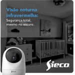 Câmera de Segurança IP Wi-Fi S33, Resolução 3MP (2048x1536), Pan/Tilt 360°, Visão Noturna, Áudio Bidirecional, Detecção de Movimento, Compatível com Alexa e Google - Garantia 3 Anos - Imagem 4