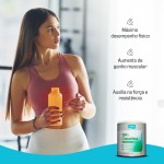 EQUALIV 100% Creatina Monohidratada - Suplemento Alimentar em Pó - Nutrição Muscular - Vegana, Sem Glúten, Sem Açúcares e Adoçantes Artificiais - Lata 300g - Imagem 3
