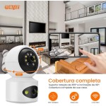 Haiz Câmera de Segurança Wi-fi Mini Botz 1080p Full HD 2mp Compatível Com Alexa Bivolt HZ-X1-P45 - Imagem 6