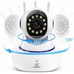 Câmera Babá Eletrônica Wi-Fi HD 360° com Áudio Bidirecional, Visão Noturna e Detecção de Movimento – Monitoramento Inteligente para Bebês, Idosos, Pets e Segurança Residencial - Imagem 7