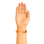 Pulseira Lisa Ajustável De Cobre Puro 14 cm - Cobre Store Artesanatos - Imagem 4