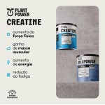 Creatina Monohidratada Plant Power 300g - Imagem 3