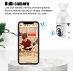 Câmera IP Lâmpada 8177 WiFi Full HD 1080p com Visão Noturna, Bivolt, Detecção de Movimento e Áudio Bidirecional - Imagem 4