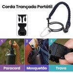 MODUS Garrafa Térmica Esportiva De Aço Inoxidável Com Isolamento A Vácuo De 1000ML (Azul) - Imagem 5