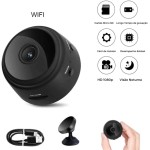 Mini Camera WIFI sem fio A9 com visão noturna e Gravador De Voz segurança e monitoramento Micro Full HD - Imagem 4