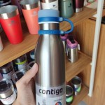 Garrafa Térmica Inox Parede Dupla Matterhorn 591ml Azul Mônaco Contigo - Imagem 4