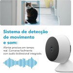 Câmera de Segurança Wi-Fi S30, 1080p Full HD, Áudio Bidirecional, Detecção de Movimento, com Cartão Lexar 32GB Classe 10, Monitoramento Remoto - Imagem 3