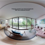 WAP Câmera de Segurança LENS 200, 360° Graus, Áudio Bidirecional com Cancelamento de Eco e Detector de Movimento, 5W 5V - Imagem 7