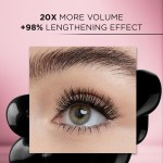 L'Oreal Paris Voluminous Lash Paradise Washable Mascara, Mystic Black, 0.28 Fl O - Imagem 3