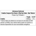 Creatina Creapure Ramon Dino (250g), Único, Max Titanium - Imagem 2