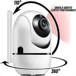 Câmera IP 1080p Yoosee 360°, Visão Noturna, Detecção de Movimento, Áudio, Rede 2.4GHz, Monitoramento de Bebê e Pets - Imagem 4