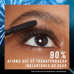 Maybelline Lash Sensational Firework Máscara de Cílios à Prova d'Água Efeito Cílios Postiços e Alongamento Fio a Fio Longa Duração Cor Electroblack 7,2ml - Imagem 4