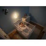 Câmera Babá Eletrônica Wi-Fi com Áudio Bidirecional, Visão Noturna Infravermelha, Detecção de Movimento, Monitoramento em Tempo Real pelo Celular e Sistema Bivolt Automático. - Imagem 3