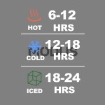 Garrafa Térmica De Água Isolada 1000ml Quente & Frio De Aço Inox Com Alça (Preto) - Imagem 8