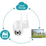 Câmera de Segurança IP Dome 2MP Full HD 1080p, Visão Noturna Colorida, Detecção e Rastreamento Humano, Gravação na Nuvem ou Local, Resistente à Intempéries IP66 - Imagem 7