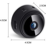 Mini Câmera Espiã Segurança Gravador Visão Noturna Wifi A9 Vigilância - Imagem 2
