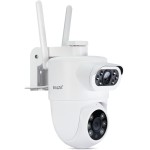 EKAZA Câmera de Segurança Externa Inteligente Nuvem Dual Dome, WiFi, IP65, H 310°/ V 140°, Compatível com Amazon Alexa e Google Assistant - EKJS-T3169 - Imagem 3