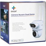 EKAZA Câmera de Segurança Externa Inteligente Nuvem Dual Dome, WiFi, IP65, H 310°/ V 140°, Compatível com Amazon Alexa e Google Assistant - EKJS-T3169 - Imagem 11