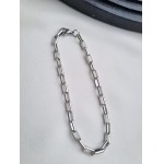 Pulseira Corrente Tipo Tijolinhos De Aço Inoxidável Cirugico Antialergico Pulseira De Aço Inox Hipoalergênico - Imagem 6