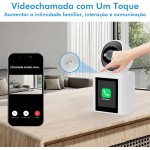 Camera de Segurança Wifi, Baba Eletronica, Camera de Segurança com Tela, Detecção de Movimento, Push de Alerta via Aplicativo, Áudio Bidirecional, Visão Noturna Infravermelha, WKTY001 - Imagem 3