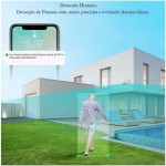 Câmera de Segurança Ip A8 Externa Prova Dágua Wifi Icsee Full Hd 1080p - Imagem 4