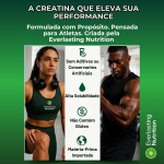 Creatina Monohidratada Everlasting Nutrition 300g - Suplemento para Aumento de Força e Performance em Treinos - Imagem 5
