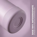 Garrafa Térmica 800 ml Base Emborrachada Antiderrapante, Parede Dupla Inox 304, Mantém Gelada por 24h - (Preto) - Imagem 5