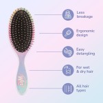 Escova de cabelo Wet Brush Original Detangler, desembaraçadora, super macia - Imagem 4