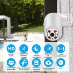 Wifi Smart Camera Câmera de Segurança Premium Wifi 1080p HD Detecção de Movimento A prova D'água Externa Plástica - Imagem 4