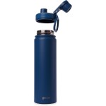 Garrafa Térmica Gocase Fresh Inox Parede Dupla Isolada À Vácuo 650ml - Azul Marinho - Imagem 3