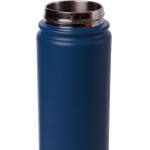 Garrafa Térmica Gocase Fresh Inox Parede Dupla Isolada À Vácuo 650ml - Azul Marinho - Imagem 5