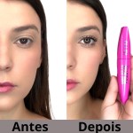 Rímel Máscara De Cílios Iamo Prova D'Água Preto Efeito Volume - Imagem 3
