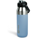 NTK, Garrafa Térmica Isomax, 1L, Inox, Caminhada, Corrida, Treino - Azul Claro - Imagem 3