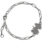 Pulseira Corrente Inox Sagrados Corações - Imagem 4