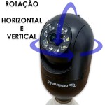 Camera Segurança Lampada Preta Wifi C/rastreio 360 1080p visão noturna Pet Orbitronic - Imagem 4