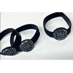 Pulseira Borracha Masculina Medalha São Bento Silicone Premium Preta - Imagem 5