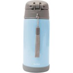 Buba Buba Garrafa Termica Parede Dupla 400 Ml Gumy - Azul Azul Tamanho Único Hora Da Papinha - Imagem 4