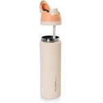 Garrafa Térmica Inox Academia 800ml Aya Offwhite Alma Genius - Imagem 4