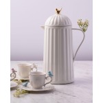 WOLFF - Garrafa Térmica de Plástico Bird Branca 1L - Enxoval - Organização - Decoração - Cozinha - Mesa Posta - Utilidades Domésticas - Perfeita Para Café e Chá - Imagem 7
