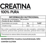 Creatina 100% Pura - Creatine Monohydrate 300g, Fortalvit - Imagem 8