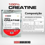 Creatina Monohidratada 500g - 100% Pura Importada - Bodybuilders - Imagem 2