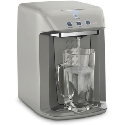 Purificador de Água Gelada Fria e Natural Elétrico Compacto Eletronico placa Electrolux Alerta troca de Filtro refil 12 meses ou 3000l Painel Touch Bivolt Prata PA26G
