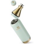 Stanley Garrafa Térmica Slim Bottle Gilded Celadon | 591 ML - Imagem 3