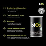 Creatina Monohidratada em Pó 100% Pura biO2 300 g, Vegana e sem Glúten - Imagem 4