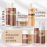 Ápice Condicionador Crespo Power Acidificante | Tratamento da Porosidade com Óleo de Semente de Uva e Manteigas Vegetais | 300ml - Imagem 6