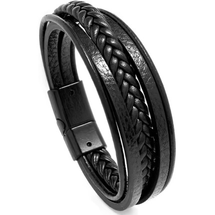 Pulseira Masculina Executiva (PRETA)