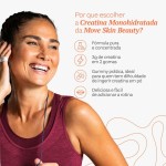 Creatina Gummy Monohidratada Move Skin Beauty Sabor Tangerina 60 Unidades - Imagem 2